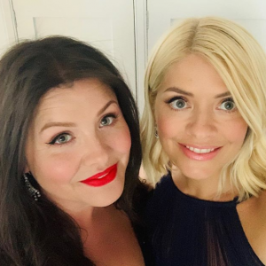 Holly Willoughby and her sister Kelly