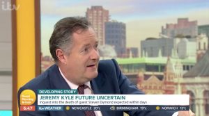 Piers defended Jeremy Kyle (Credit: ITV)