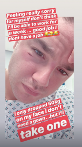 Adam THomas gym injury