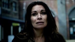 Carla was haunted by the ghost of Rana as she suffered a mental health breakdown (Credit: ITV)