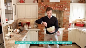 Anton du Beke This Morning baking
