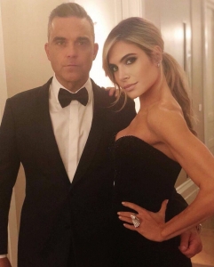 Robbie Williams Ayda Field Instagram