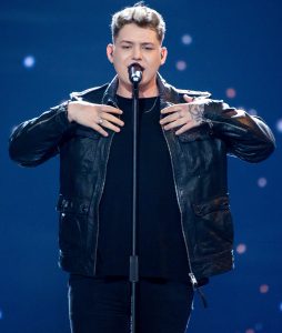 Michael Rice came last this year (Credit: SplashNews.com)