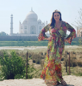 Claire Sweeney in India 