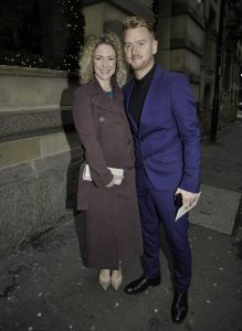 Coronation Street cast pictured arriving at Tina O'Brien wedding in Manchester City Centre. Pictured: Mikey North Ref: SPL5052162 311218 NON-EXCLUSIVE Picture by: Aaron Parfitt / SplashNews.com Splash News and Pictures Los Angeles: 310-821-2666 New York: 212-619-2666 London: 0207 644 7656 Milan: 02 4399 8577 photodesk@splashnews.com World Rights
