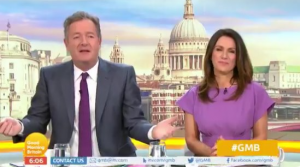 Piers on GMB with Susanna