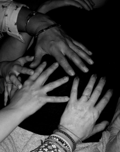 Charley's baby bump pic