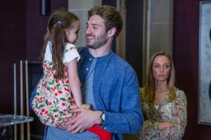 Alexander plays a dad himself in Emmerdale (Credit: ITV)
