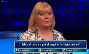 The Chase Natalie Credit: ITV