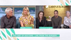 The Doctors cast on This Morning (Credit: ITV)