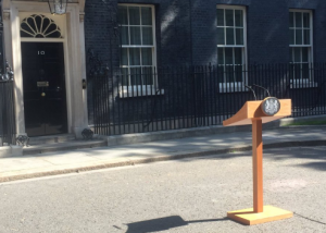 Theresa May quits announcement