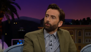 David Tennant The Late Late Show with James Corden)