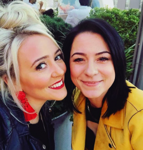 lucy spraggan and wife (Credit: Instagram)