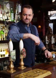 Danny Dyer as Queen Vic landlord Mick Carter (Credit: BBC)