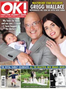 Gregg Wallace OK! cover