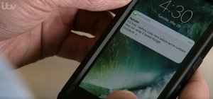 Shona David Text Natalie Coronation Street
