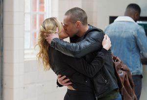 Keanu is also father to Louise's baby EastEnders