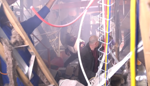 Underworld Factory Roof Collapse coronation Street Behind the scenes