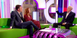 Michael Caine swears on the one show
