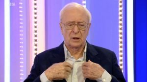 Michael Caine swears on the one show