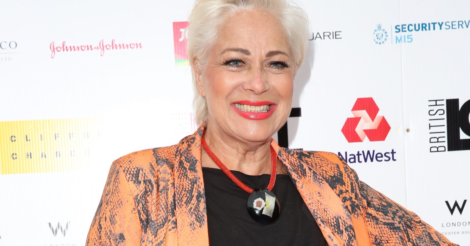 Celebrities attend LGBT Awards in London Pictured: Denise Welch Ref: SPL5091150 170519 NON-EXCLUSIVE Picture by: Ana M Wiggins / SplashNews.com Splash News and Pictures Los Angeles: 310-821-2666 New York: 212-619-2666 London: 0207 644 7656 Milan: 02 4399 8577 photodesk@splashnews.com World Rights