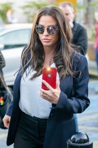 Katie attends court in February