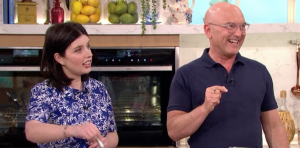 Gregg Wallace and Anna