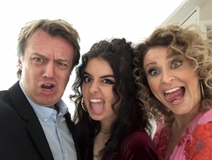 Nadia Sawalha family