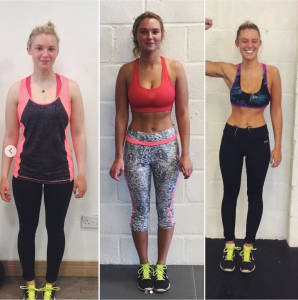 Lucie before and after