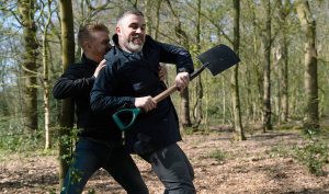 Gary and Rick fight