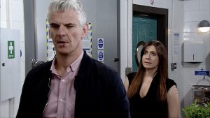 Robert is engaged to Michelle Coronation Street