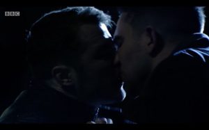 Ben and Callum kiss EastEnders