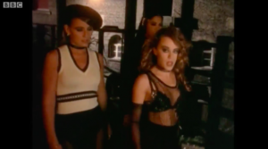 Davina McCall Kylie Minogue video Word Is Out