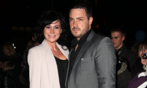 Lucy Pargeter and ex partner Rudie