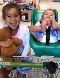 Helen Flanagan's daughters Matilda and Delilah