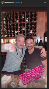 Stefan Dennis and Ryan Thomas Credit: Instagram/@ryanthomas84