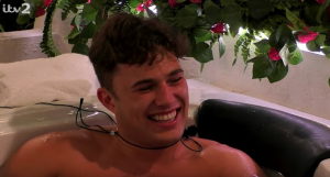 Curtis on Love Island