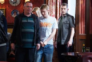Bobby has found returning to Albert Square very awkward (Credit: BBC)