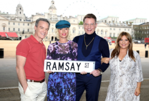 Denise Van Outen Richard Arnold Neighbours Credit: Twitter/@NeighboursTV