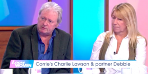 Charlie and partner Debbie