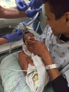 Baby Yovanny Lopez father Credit: Facebook/Julie Contreras