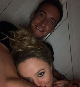Emily Atack and Rob Jowers