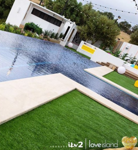 Love Island villa