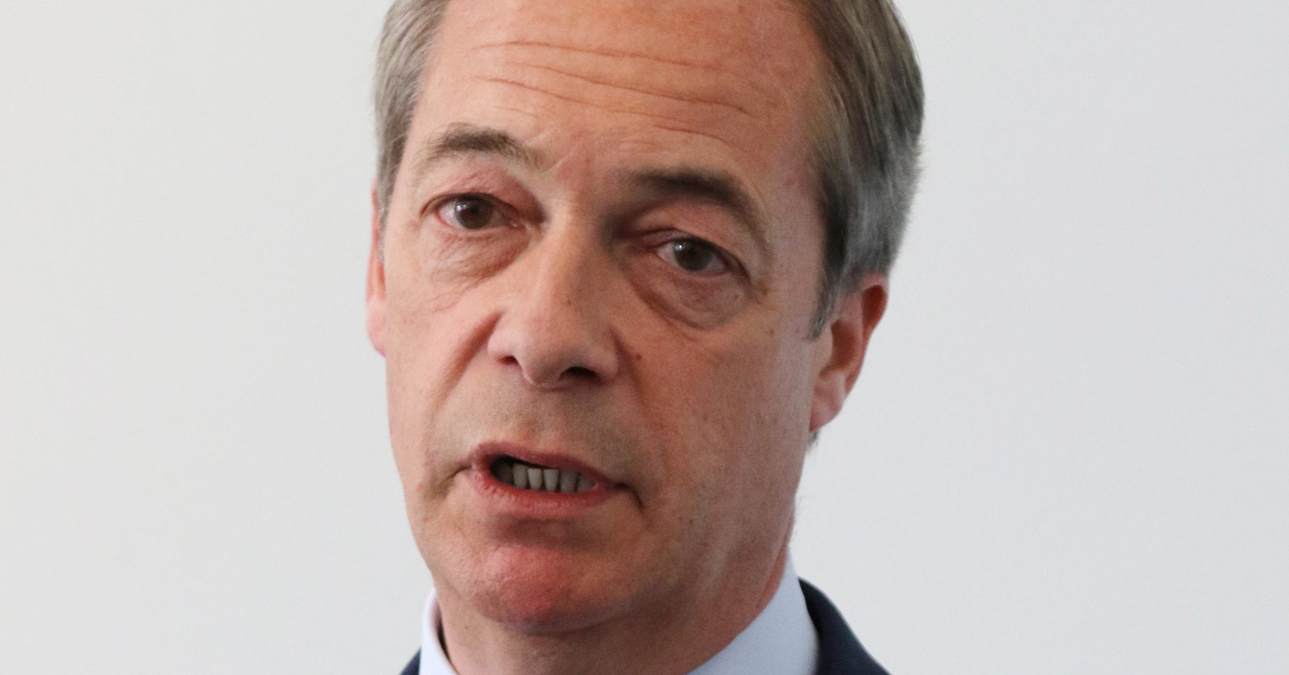 Nigel Farage at The Brexit Party?s first press conference of the European Election campaign at Wolfson Room, 10-11 Carlton House Terrace, London, UK Pictured: Nigel Farage Ref: SPL5087018 070519 NON-EXCLUSIVE Picture by: Martin Evans / SplashNews.com Splash News and Pictures Los Angeles: 310-821-2666 New York: 212-619-2666 London: 0207 644 7656 Milan: 02 4399 8577 photodesk@splashnews.com World Rights