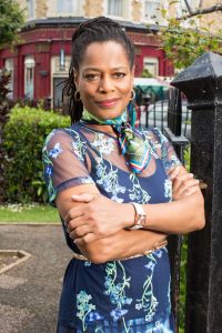 Suzette Llewellyn joins EastEnders as Sheree Credit: BBC