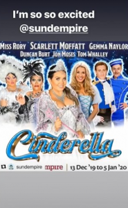 Scarlett's panto post