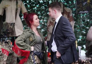 Whitney wants the family at the wedding (Credit: BBC)