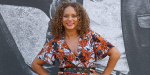 **USE CHILD PIXELATED IMAGES IF YOUR TERRITORY REQUIRES IT** Star arrivals of the 'Yardi' UK premiere held at BFI Southbank in London, UK. Pictured: Angela Griffin Ref: SPL5017767 220818 NON-EXCLUSIVE Picture by: Brett D. Cove / SplashNews.com Splash News and Pictures Los Angeles: 310-821-2666 New York: 212-619-2666 London: 0207 644 7656 Milan: 02 4399 8577 photodesk@splashnews.com World Rights