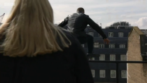 Keanu tries to jump to escape Phil