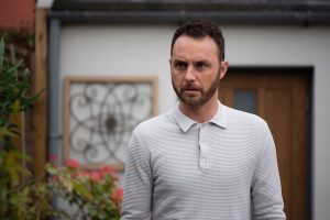 James isn't happy to overhear Ste and Harry (Credit: Lime Pictures)